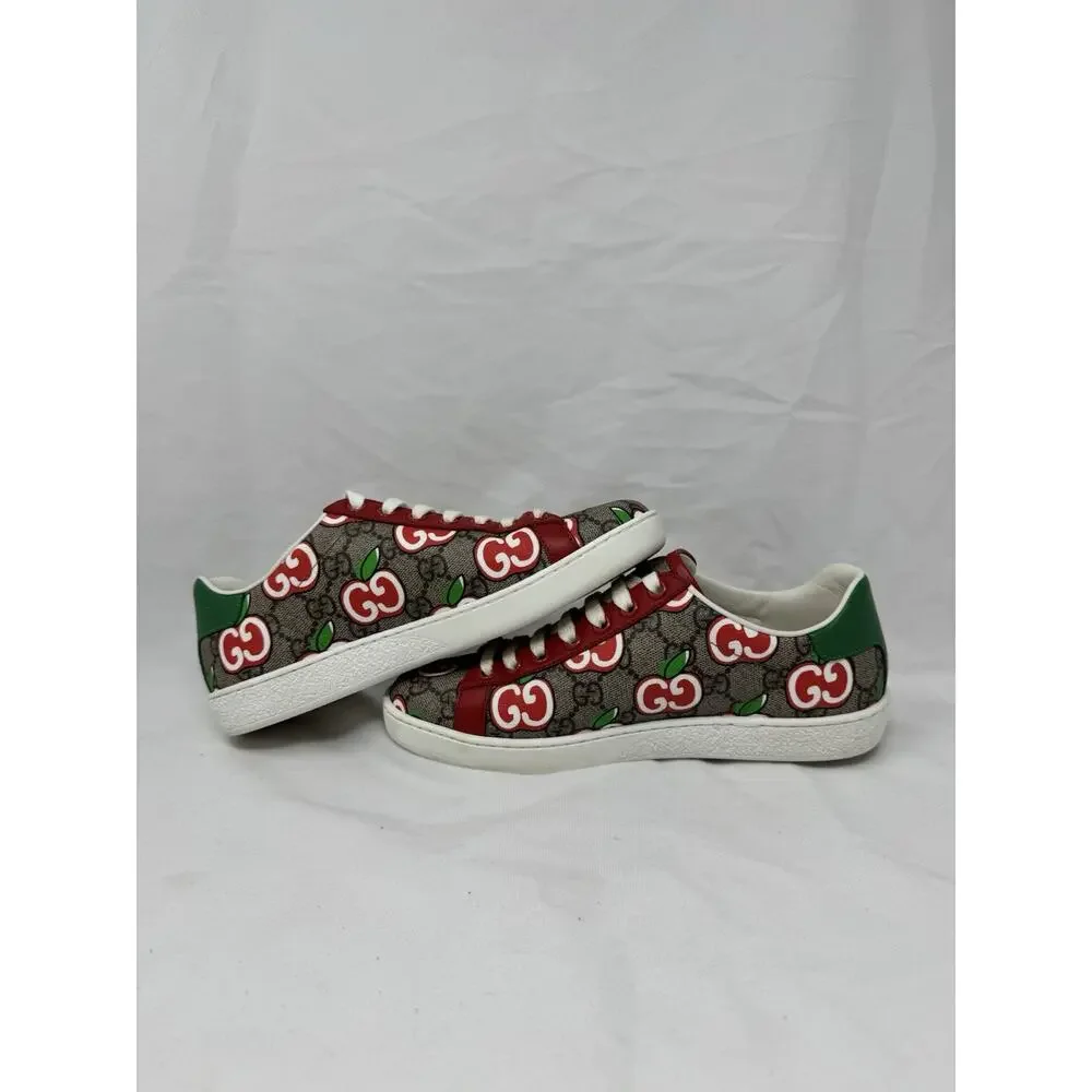 Gucci Ace Canvas 'Chinese Valentine's Day' Women's Brown 627860 2BQ10 8480